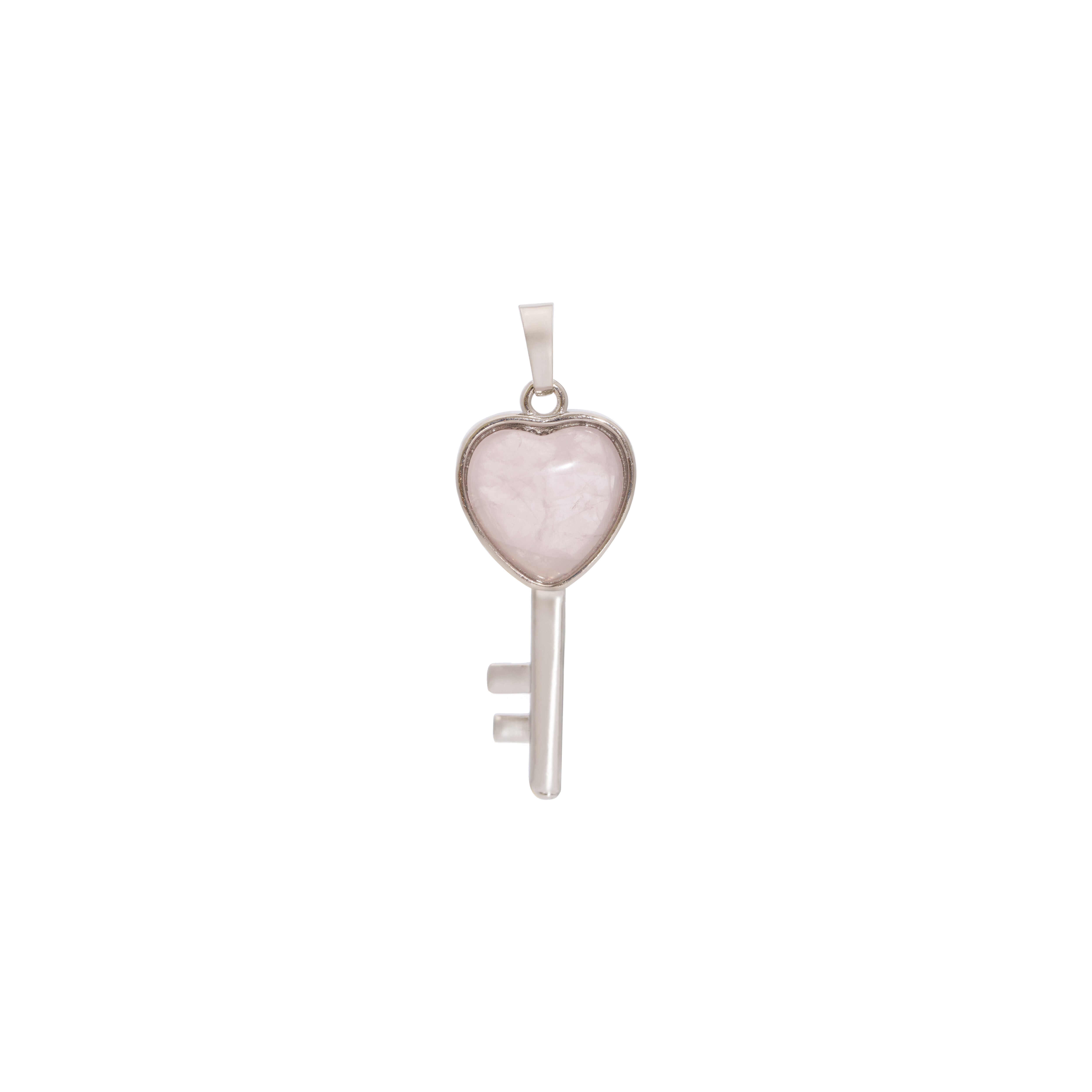 Key Heart Charm