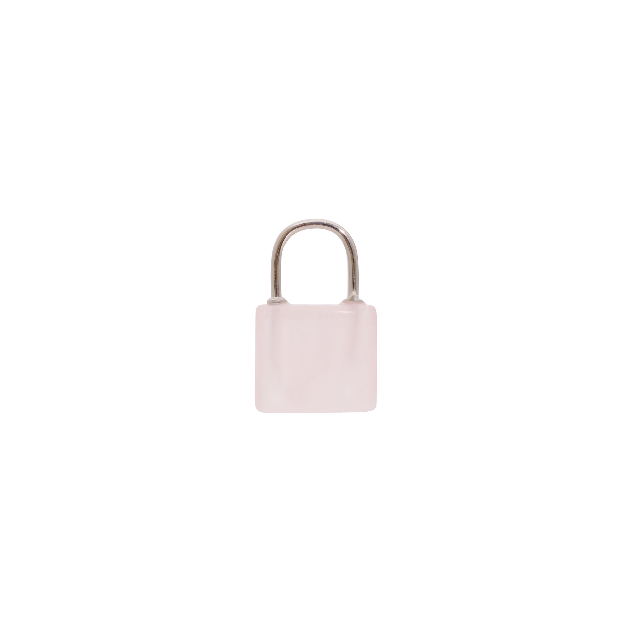 Silver Stone Lock Charms