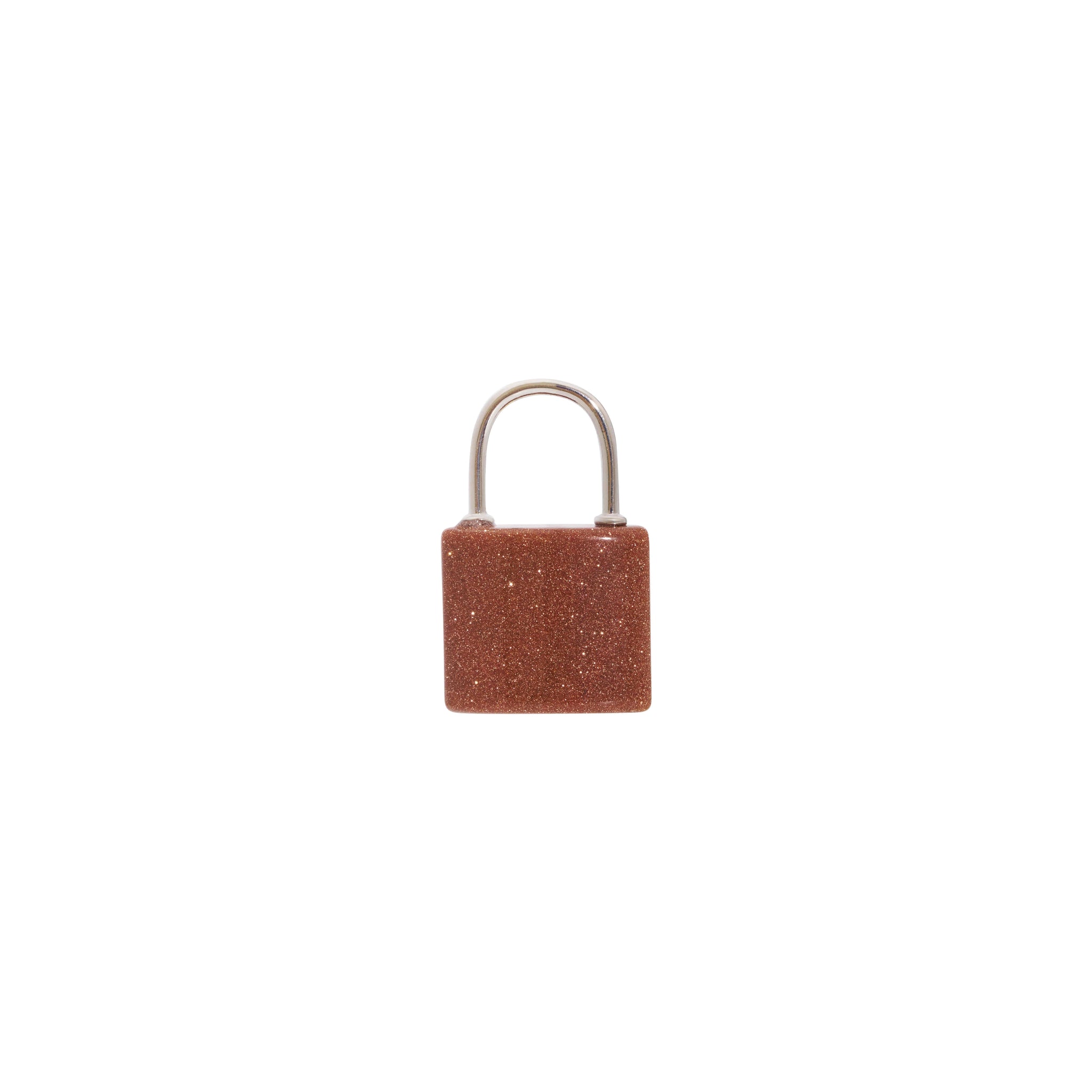Silver Stone Lock Charms