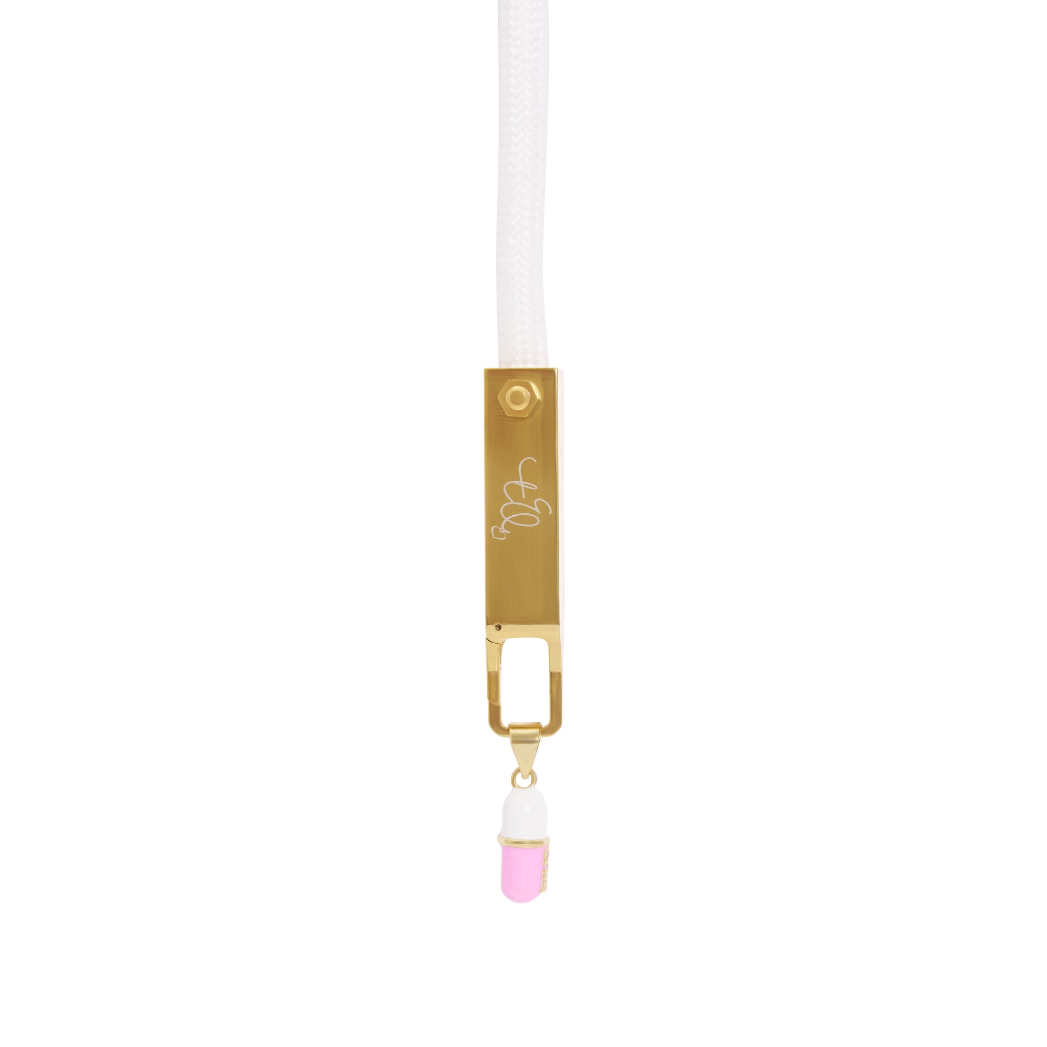 Gold Chill Pill Charm