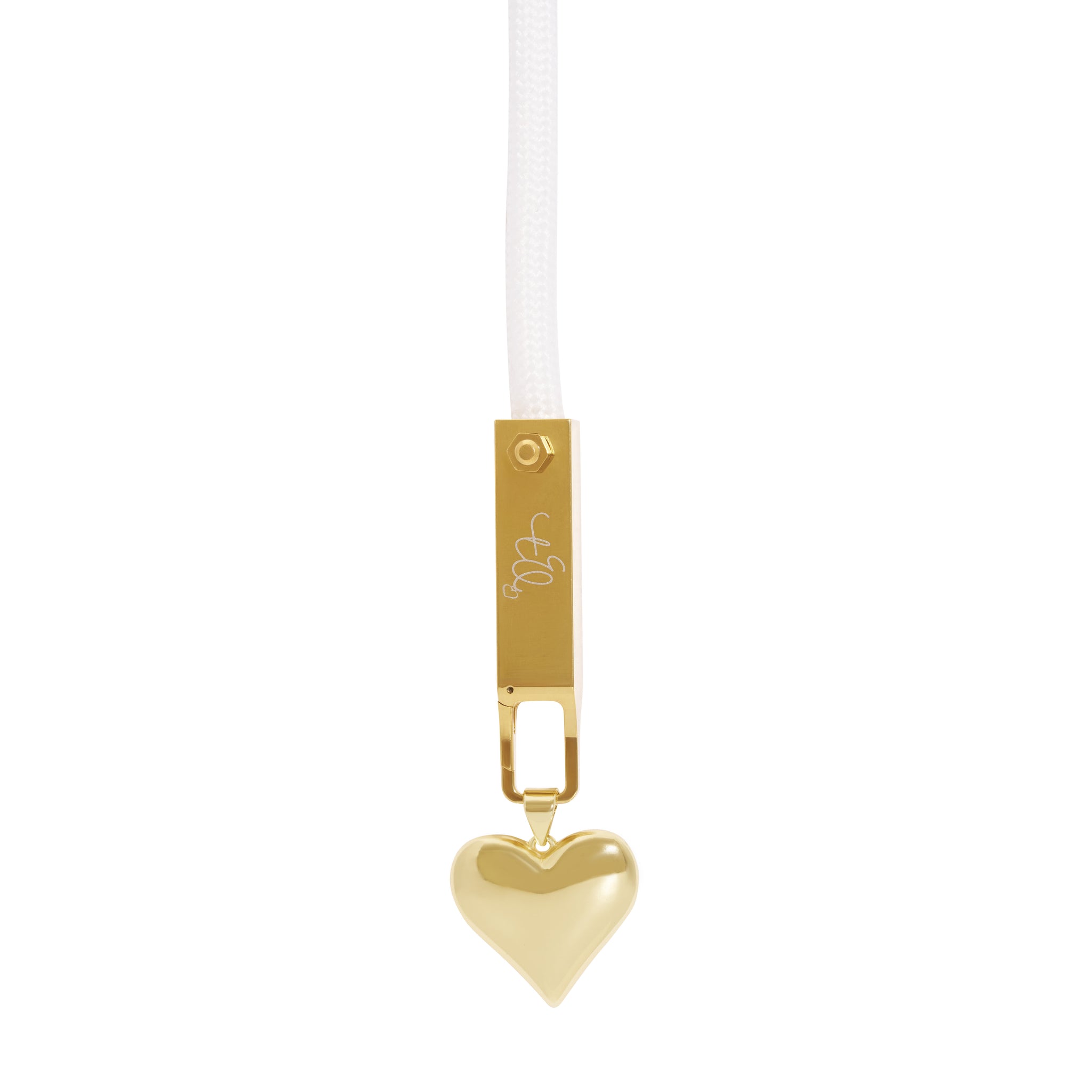 Gold Pure Heart Charm