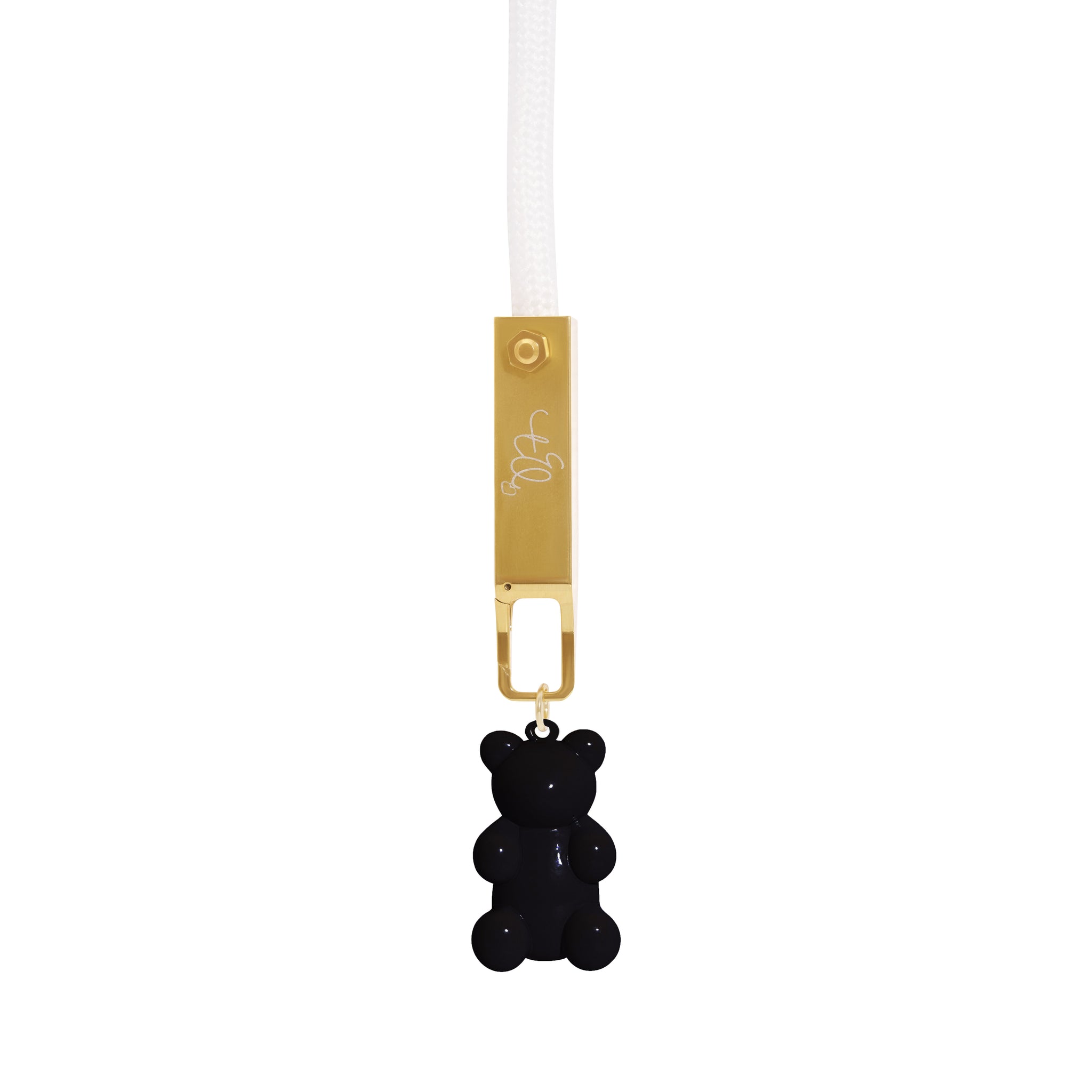 Gold Gummy Bear Charm