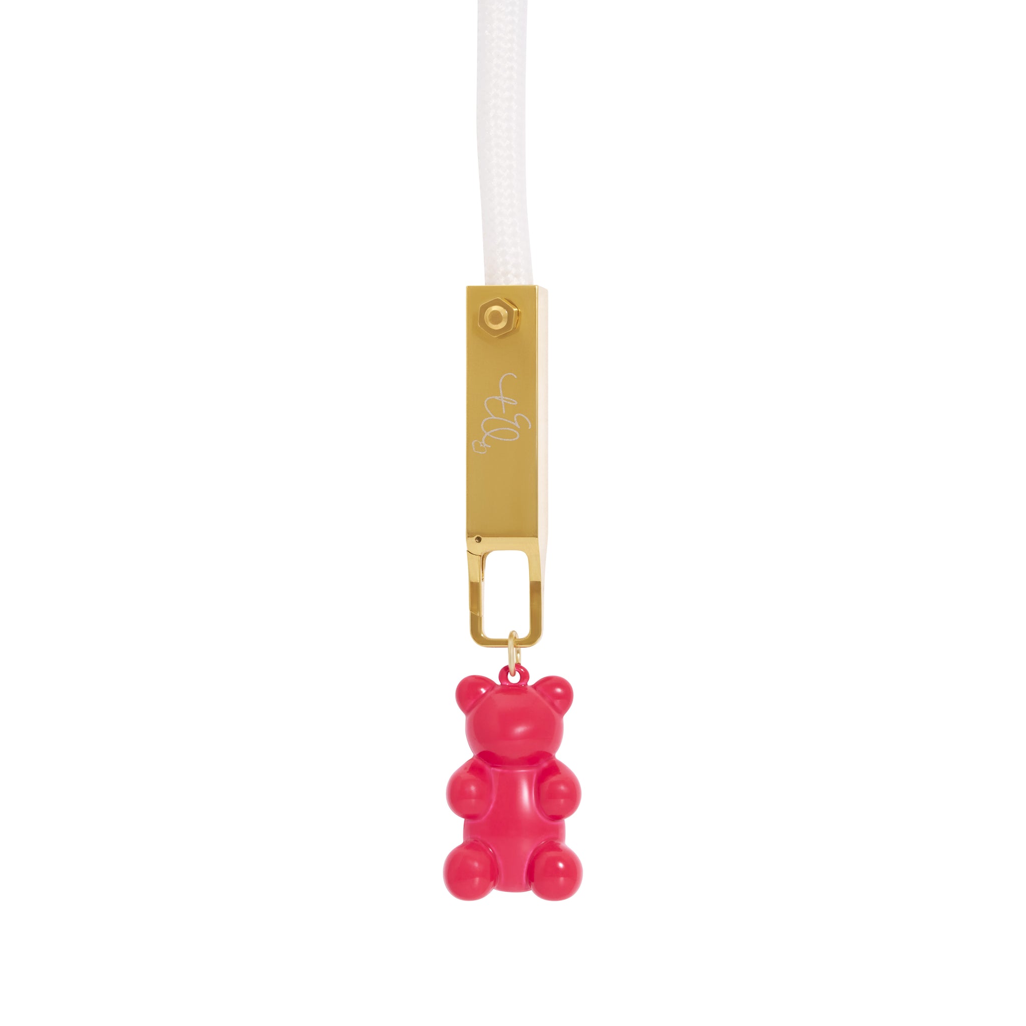 Gold Gummy Bear Charm