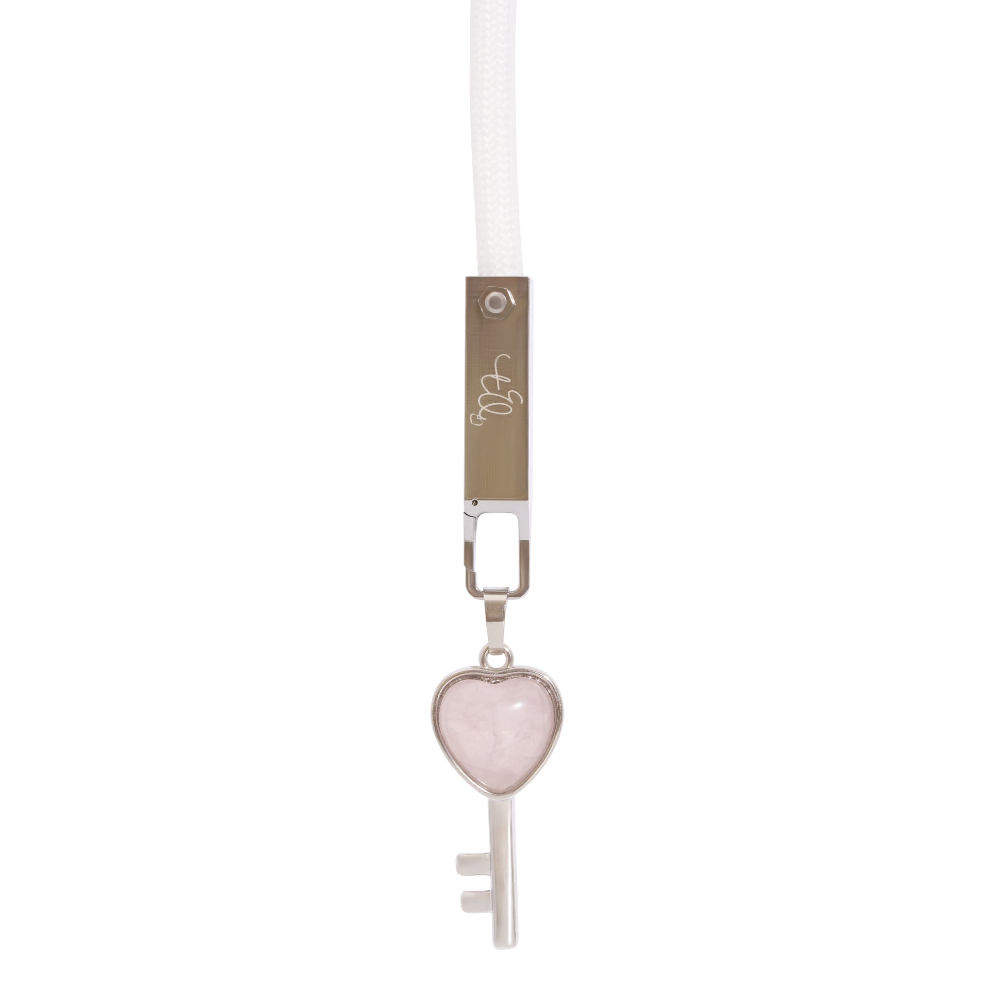 Silver Key To Your Heart Charm
