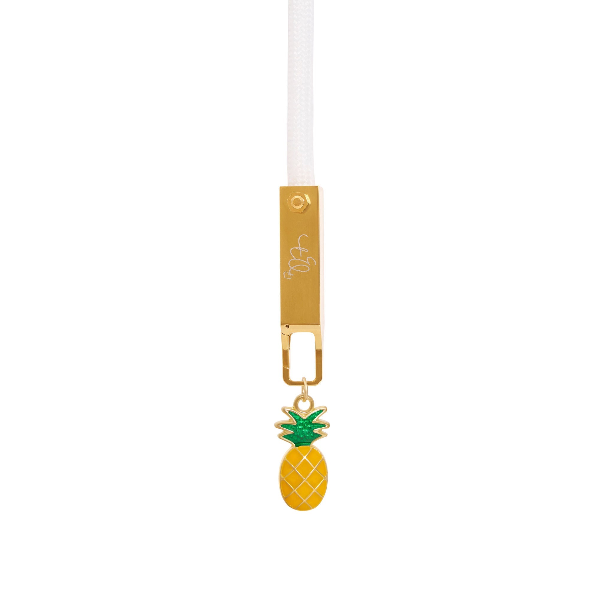 Pineapple Gold Charm