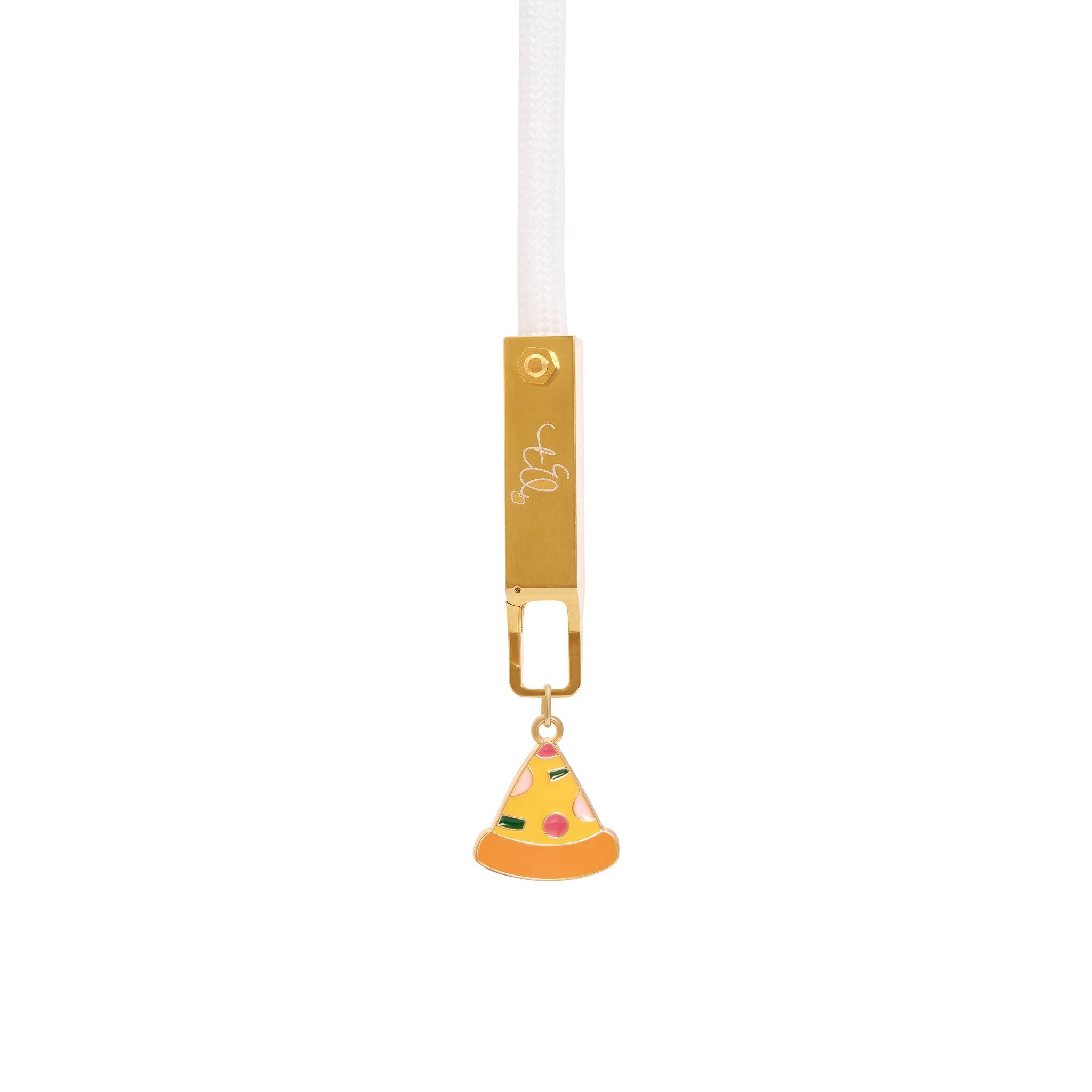 Pizza Slice Gold Gold Charm