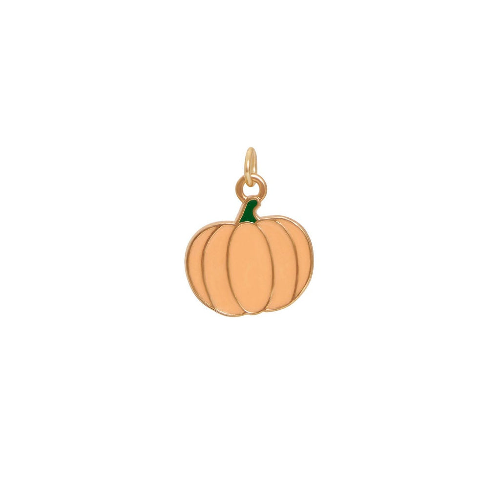 Pumpkin Gold Charm