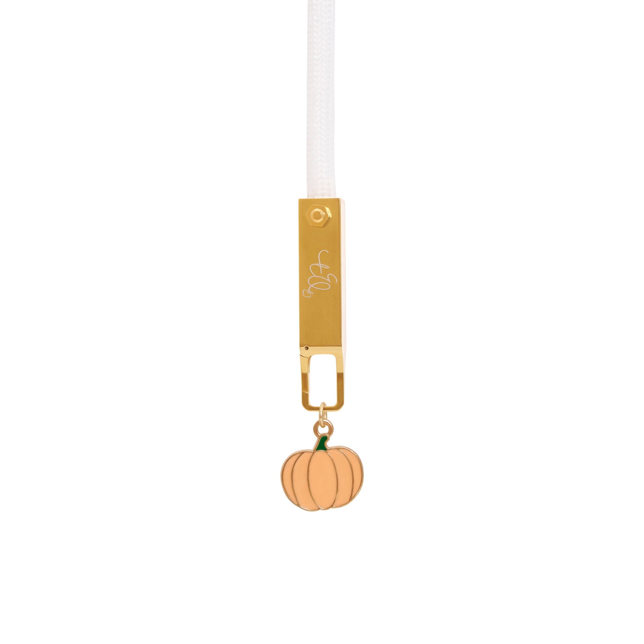 Pumpkin Gold Charm