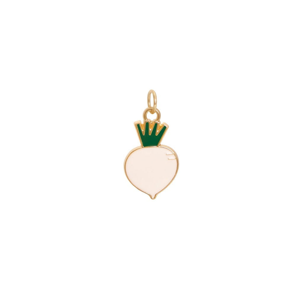 Radish Gold Charm
