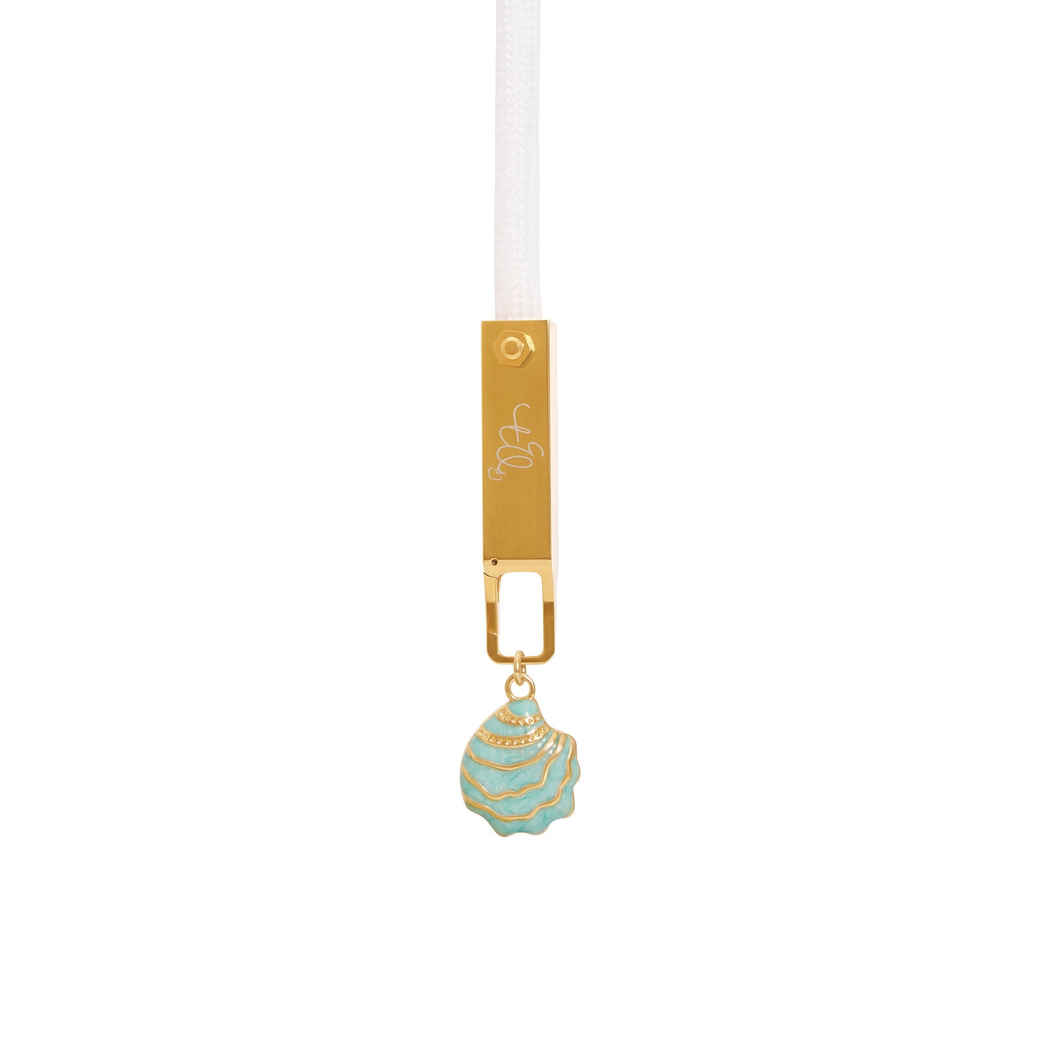 Seashell Gold Charm