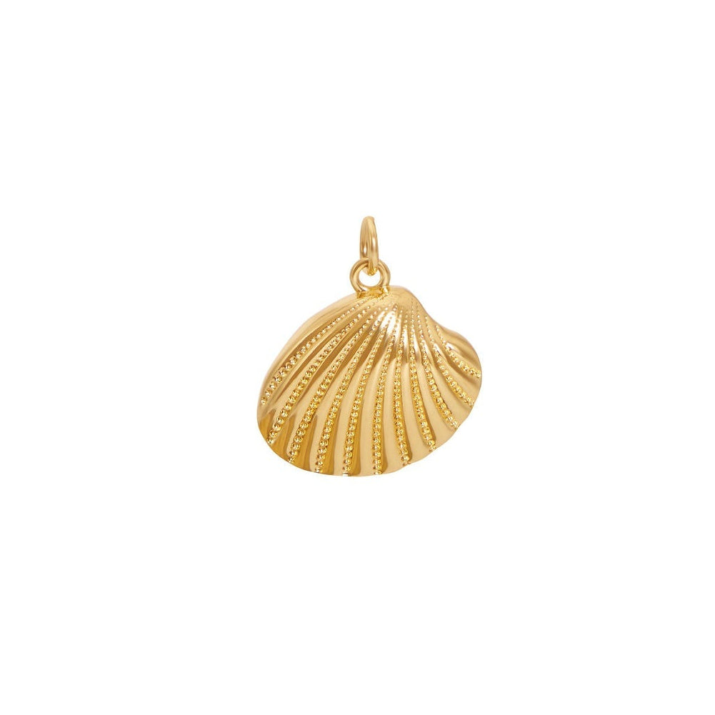Seashell Gold Charm