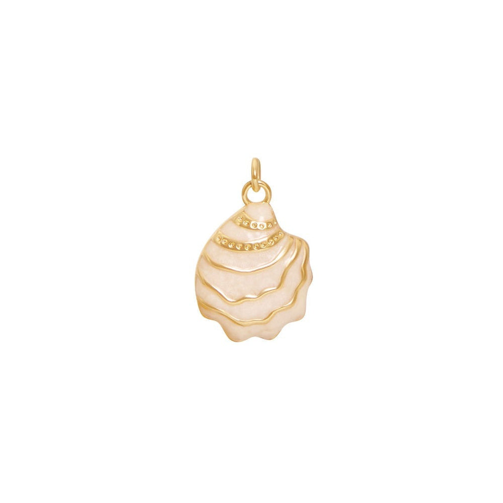 Seashell Gold Charm