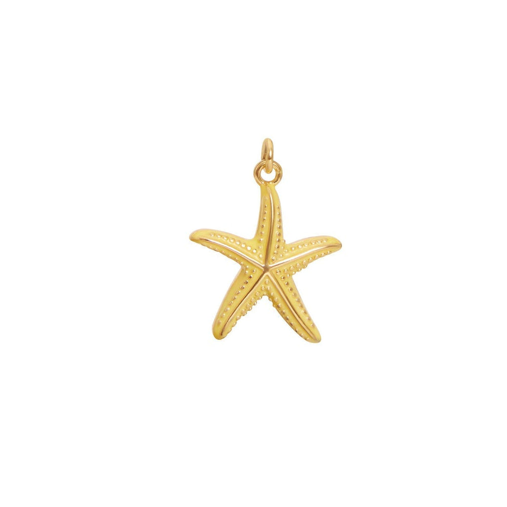 Starfish Gold Charm