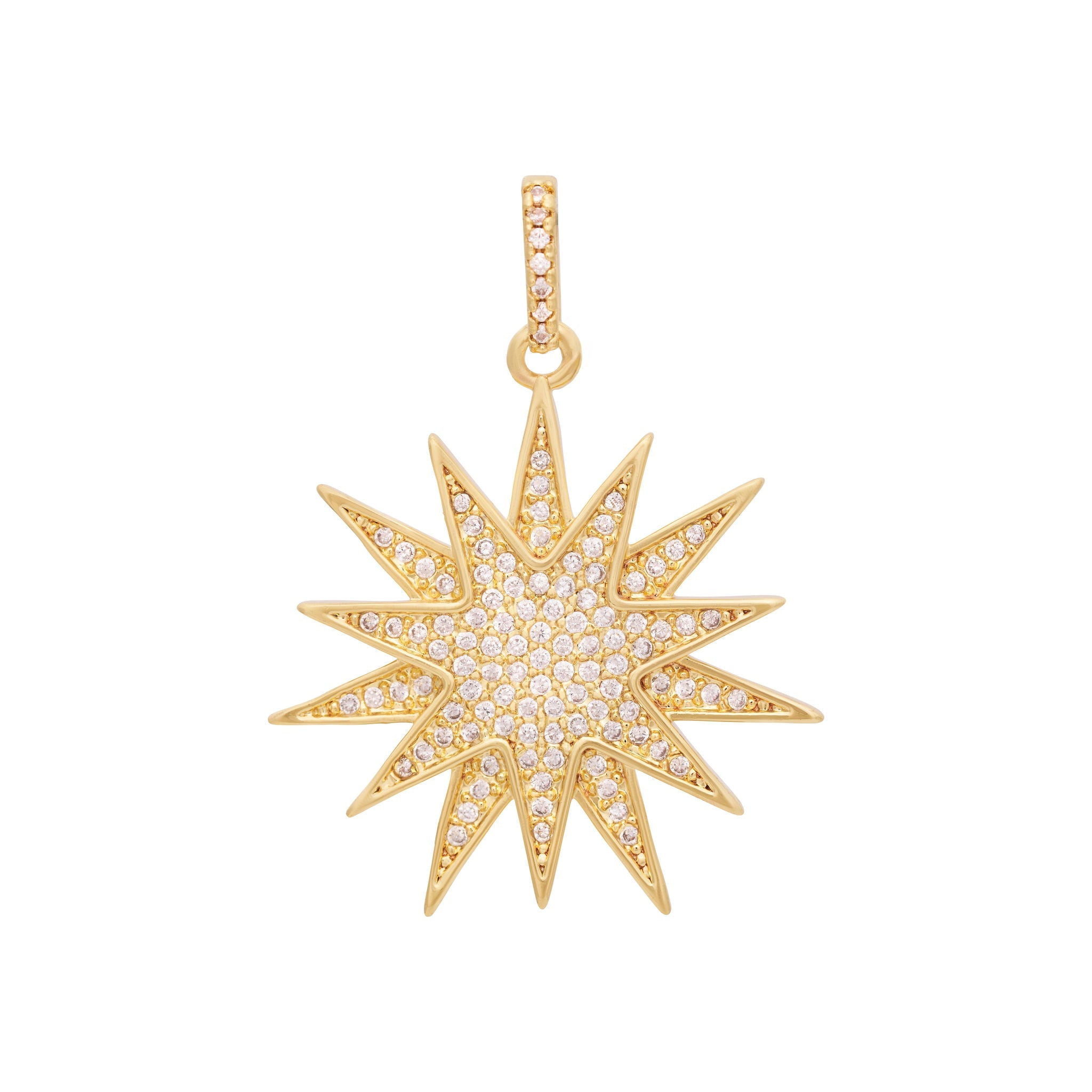 Shining Star Charm - Gold