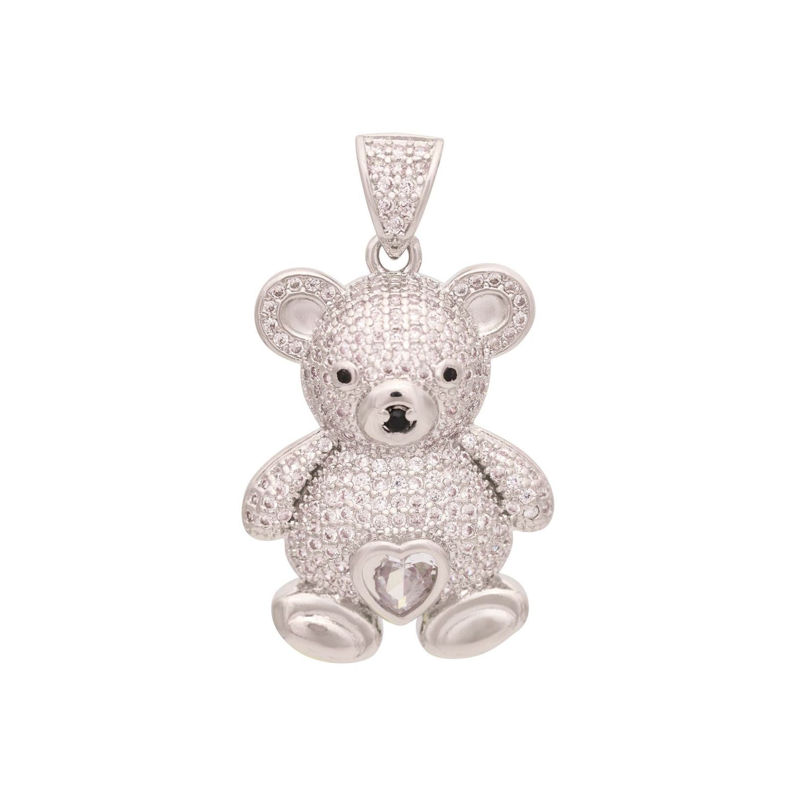 Zircon Teddy Bear Charm